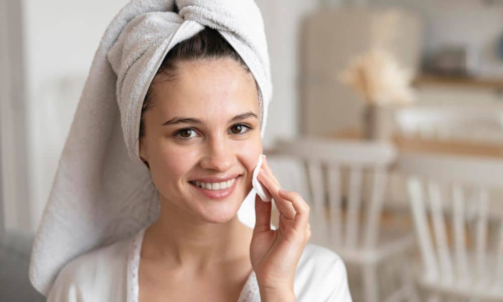 Rutina de limpieza facial