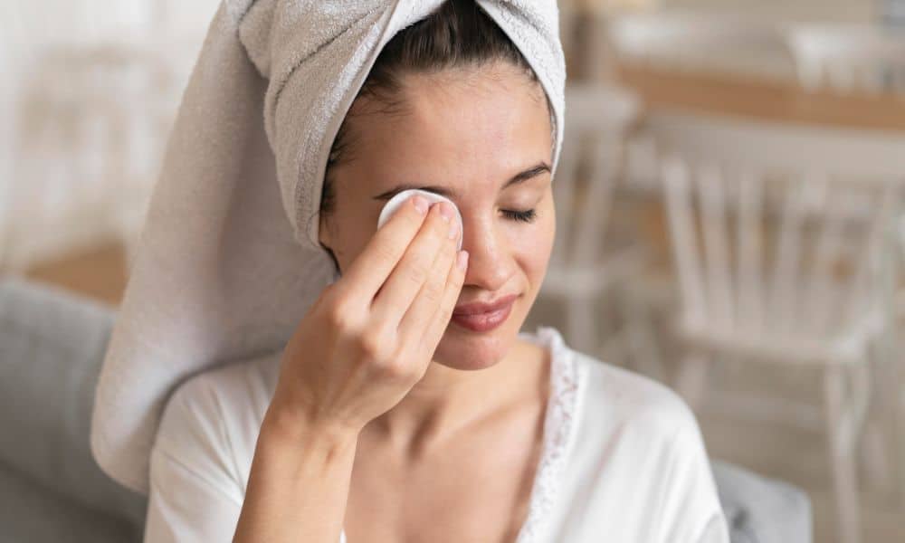Rutina de limpieza facial